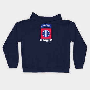 82nd Airborne Ft. Bragg Kids Hoodie